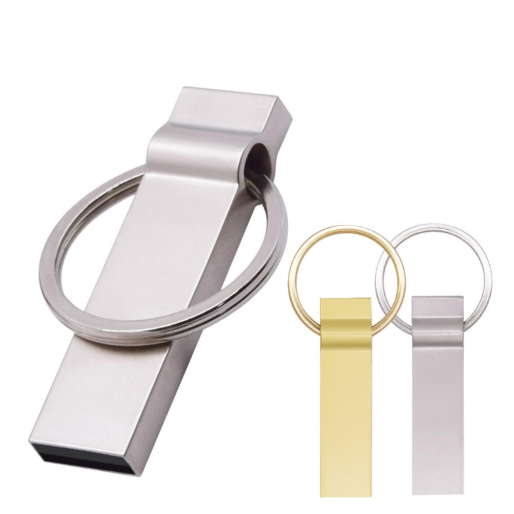 Metal Keyring USB