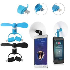 3-in-1 Cellphone Fan
